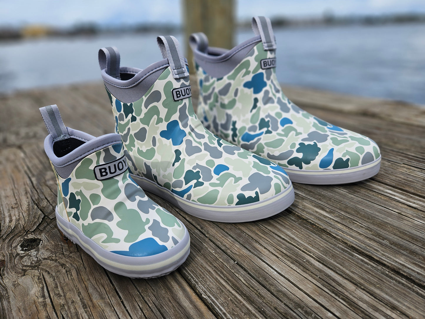 Men's White Duck Camo