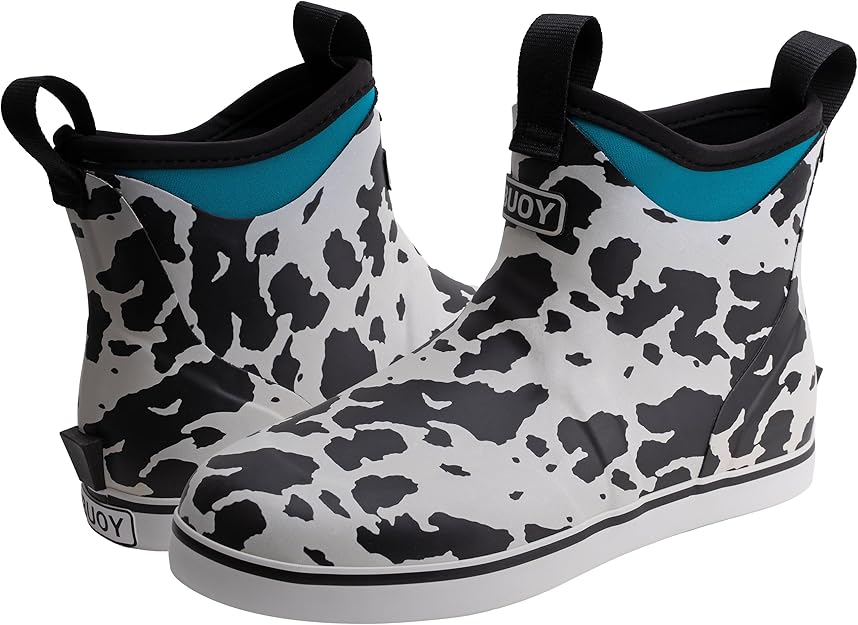 Women's Original Cow Print Buoy Boots